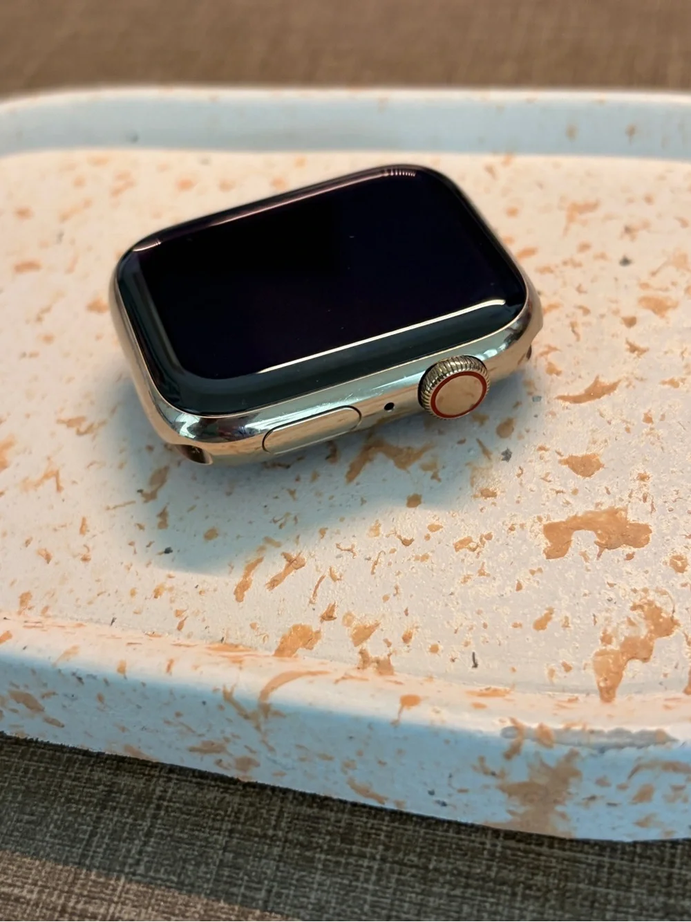 Apple Watch Series 7 45mm Gold Stainless Steel GPS + Cellular